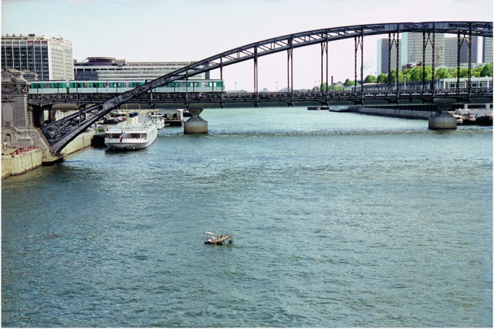 lancement d'un radeau